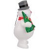 Gemmy Lighted Blow Mold Outdoor Decor Frosty w/Tree 24" WB, Multicolored - 4 of 4