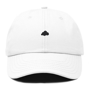 Dalix Lil Cloud Embroidered Cotton Cap Outdoor Dad Hat Womens - 1 of 4