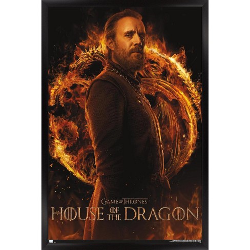 Trends International House of the Dragon - Otto One Sheet Framed Wall Poster Prints