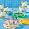 Pyrex 4pc 4 Cup Round Decorated Glass Food Storage Set - Mickey Mouse Oh Boy and The True Original - image 3 of 4