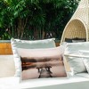 Stupell Industries Misty Lake Dock Outdoor, 14X20 - 2 of 3