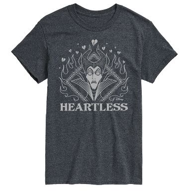 Men's Disney Villains Maleficent Heartless Short Sleeve Graphic T
