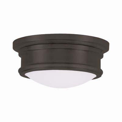 Livex Lighting Astor 2 - Light Flush Mount in  Bronze