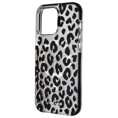 Case Mate licensed - Kate Spade New York 15 Pro Max Case for MagSafe - City Leopard Black