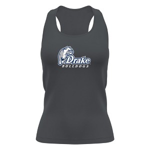 Women's Drake University Adult Sport Tank Top Primary Logo - 1 of 4