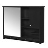 NicBex Wall Mounted Bathroom Storage Cabinet,36'' Medicine Cabinet with Mirror Door and Adjustabl Shelf,Mirror Cabinet for Bathroom - 4 of 4