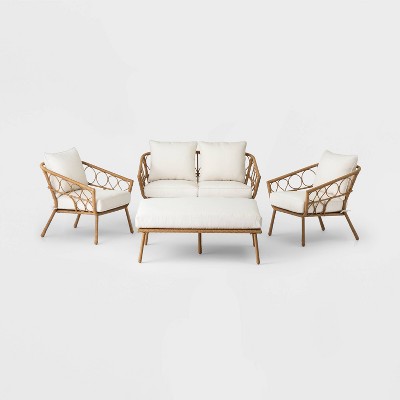 opalhouse latigo patio chat set