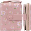 FATMOON Women’s Wallet - Kawaii Floral Wallet for Women - Stylish Compact & Lightweight PU Leather Card Holder for Travel, Daily Use - 2 of 4