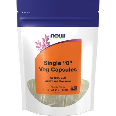 NOW Foods Single "0" Vcaps 300 Ct.