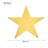 Unique Bargains Decor Material Colorful Cardboard Five Star Cutouts - 2 of 3
