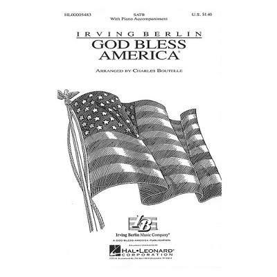 Hal Leonard God Bless America (SATB) SATB arranged by Charles Boutelle