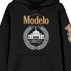 Modelo 1925 Logo Art Long Sleeve Black Adult Hooded Sweatshirt - image 2 of 2