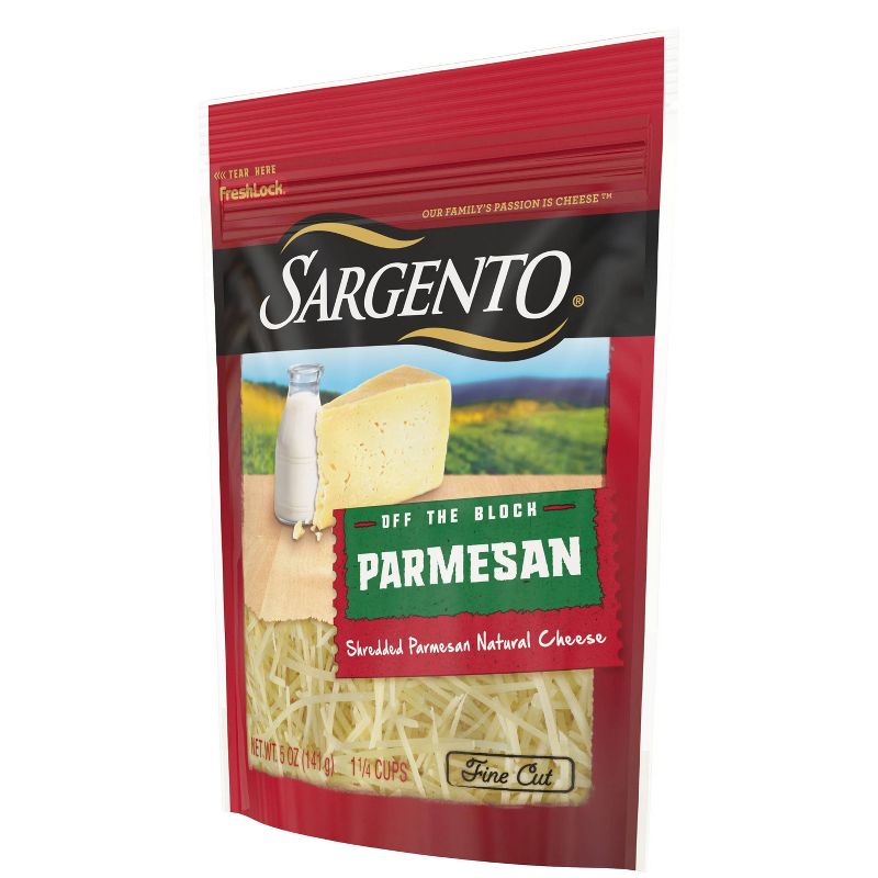 Sargento Natural Parmesan Shredded Cheese - 5oz, 6 of 10