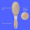 Conair Ceramic Wood Wooden Bristle Cushion Hair Brush - All Hair - 2 of 4