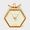 14K Gold Dipped Cubic Zirconia Rondelle Initial Necklace - A New Day™ Gold - 3 of 4