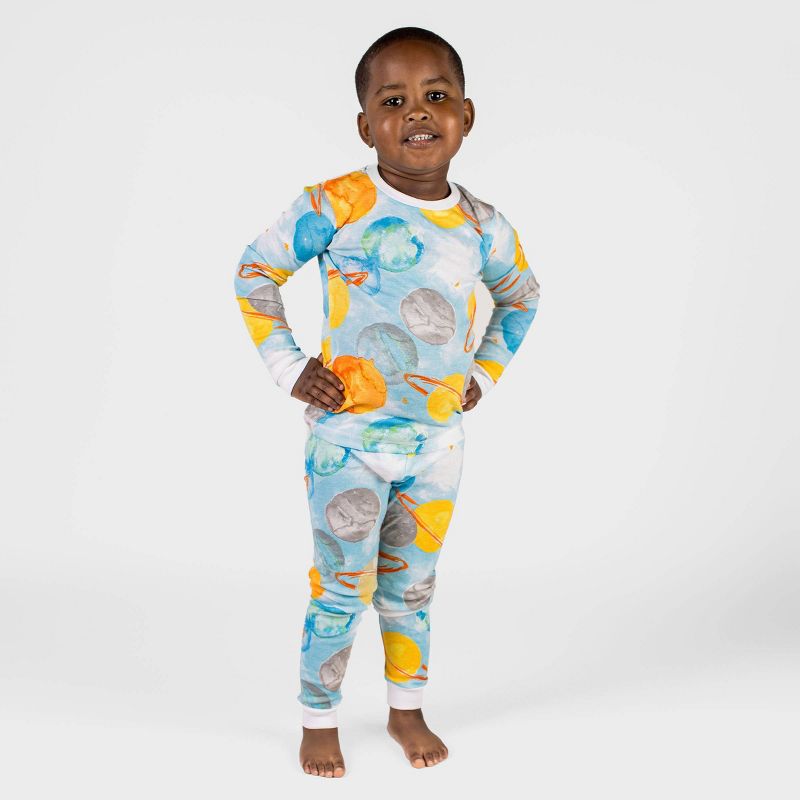 Burt's Bees Baby® Kids' 2pc Organic Cotton Snug Fit Pajama Set, 5 of 6