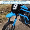 24V Kids Electric Dirt Bike 350W Motor, 3-Speed (5-14.29MPH), Hydraulic Suspension, 135LBS Capacity for Ages 8-12, 90 Min Runtime - 4 of 4