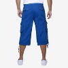 X RAY Men's Belted 18" Inseam Below Knee Long Cargo Solid Shorts - 2 of 4