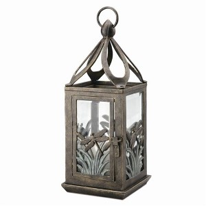 SPI Home Dragonfly Lantern – Cast Metal Outdoor Decorative Lantern for Garden, Patio, or Porch Ambience - 1 of 3