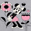 Women's - Disney - Minnie Mouse with Flowers & Butterflies Oversized Graphic T-Shirt - 2 of 4