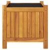 vidaXL Garden Planter Natural wood Solid Acacia wood Medium Durable - 4 of 4
