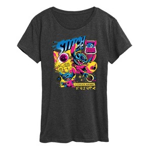 Women's - Disney - Lilo & Stitch Short Sleeve Graphic T-Shirt - 1 of 4