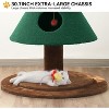 60 in Christmas Cat Tree, Tall Cat Tower Furniture with 2 Large Condos, 5ft Christmas Tree Party Decoration with - 4 of 4