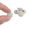 Unique Bargains Metal Shank Round Cloth Covered DIY Sewing Buttons 20 Pcs - 4 of 4