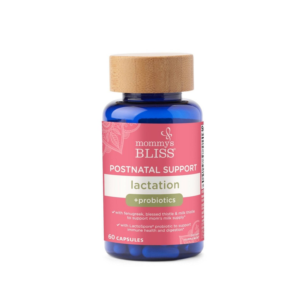 Photos - Vitamins & Minerals Mommy's Bliss Lactation with Probiotic Capsules - 60ct