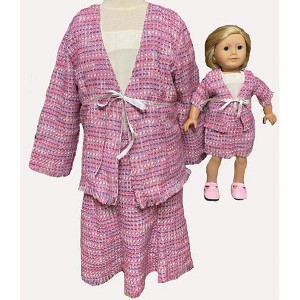 Doll Clothes Superstore Matching Girl And Doll 4 Piece Suit Size 10 - 1 of 4