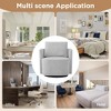 Kumasinova 360° Swivel Barrel Chair,Plush Chenille Sofa Chair with Curved Design,29.9" Modern Accent Chair for Living Room,Bedroom & Office - 4 of 4