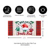 Evergreen Santa Paws Sassafras Indoor Outdoor Switch Doormat 1'10"x10" Multicolored - 2 of 4