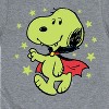 Boys' - Peanuts - Glow In The Dark Vampire Snoopy Short Sleeve Graphic T-Shirt - 2 of 4