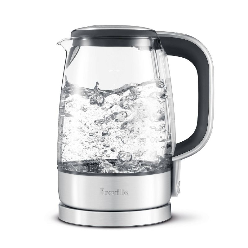 Breville 56oz The Crystal Clean Glass Electric Kettle BKE595XL, 2 of 4