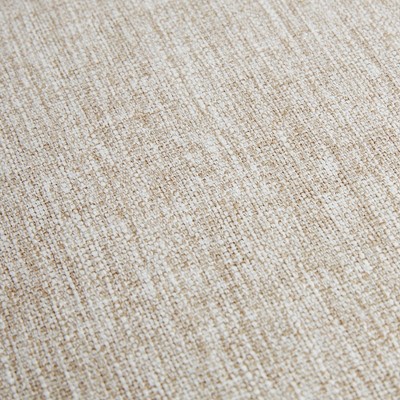 Cream and Reclaimed Natural Wood Accent Chair with Cane Back