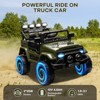 12V Ride On Truck Car, Kids Electric Vehicle with Parent Remote Control, Battery Powered Ride On Toy Truck with Spring Suspension - 4 of 4