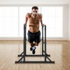 VEVOR Dip Bar, 800 lbs Capacity, Heave Duty Dip Stand Station with Adjustable Height, Fitness Workout Dip Bar Station Stabilizer Parallette - 2 of 4