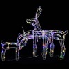 Aghana Digitals 3 Reindeer Christmas Light Display with 229 Colorful LEDs, 8 Lighting Effects, - 3 of 4