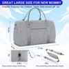 Itopfox Large Tote Diaper Bag for Mom and Baby, Hospital Bag for Twins or 2 Kids, Multi-Pocket Travel Diaper Bag with Insulated Bottle Pockets - 3 of 4