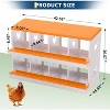 Acekool Chicken Nesting Box Rollaway Egg Collection 6 Compartment, - 2 of 4