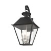 Livex Lighting Mansfield 4 - Light Wall Light in  Black - 3 of 4