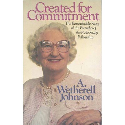  Created for Commitment - by  A Wetherell Johnson (Paperback) 