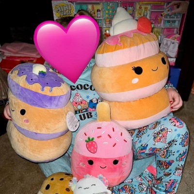 Squishmallow bundle of 6 Sawtelle strawberry top pancakes 16 inch