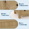 Nasitip 6 Fluted Drawer Dresser, 47" W Chest of Drawers with Fluted Design, Wooden Dresser Organizer for Bedroom Living Room Nursery - 4 of 4