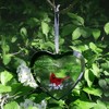 Pavilion Gift Company - Cardinals Appear - 4.75" Mirrored Glass Ornament - Tree Ornaments - 2 of 4