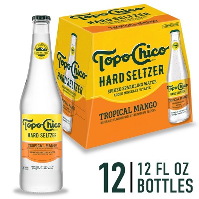 Topo Chico Hard Seltzer Tropical Mango - 12pk/12 fl oz Bottles