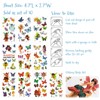Wrapables Waterproof Glitter Temporary Tattoos, Birthday Party Favors and Supplies, Goodie Bag Fillers, 10 Sheets Fairies and Butterflies - 3 of 4