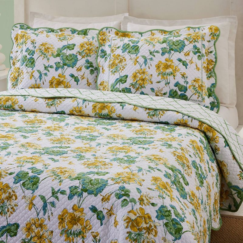 3pc English Meadow Quilt Set - Madcap Cottage for Makers Collective, 4 of 10