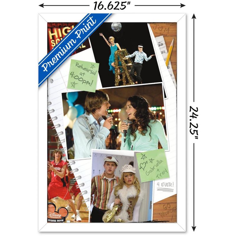Trends International High School Musical - Group Framed Wall Poster Prints, 3 of 7