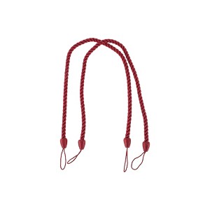 Unique Bargains Simple Tassel Curtain Tieback Polyester 2 Pcs - 1 of 4